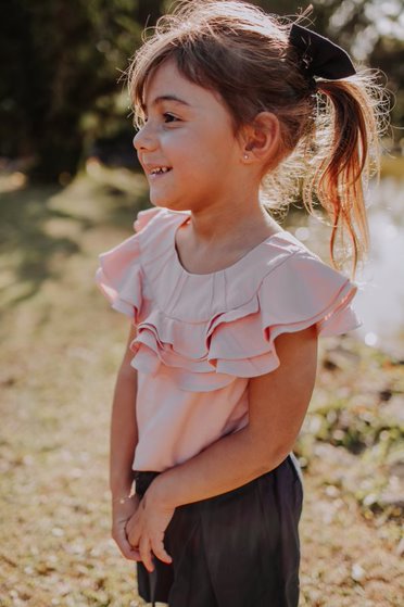 Blusa em linho Geneviévi