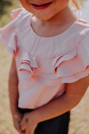 Blusa em linho Geneviévi