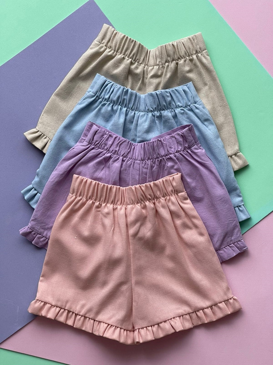 Shorts em linho Lilou