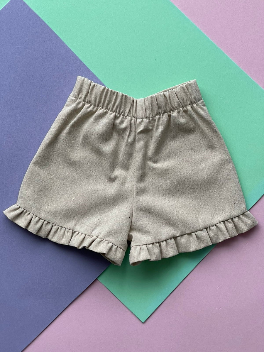 Shorts em linho Lilou